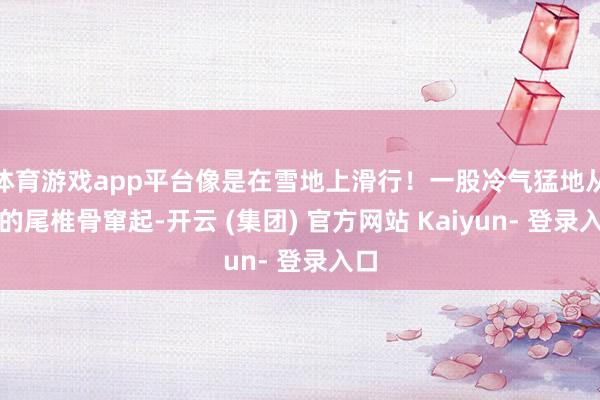 体育游戏app平台像是在雪地上滑行！一股冷气猛地从我的尾椎骨窜起-开云 (集团) 官方网站 Kaiyun- 登录入口