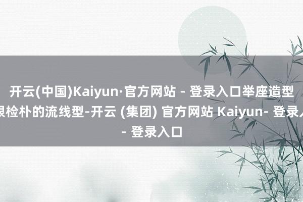 开云(中国)Kaiyun·官方网站 - 登录入口举座造型是很检朴的流线型-开云 (集团) 官方网站 Kaiyun- 登录入口